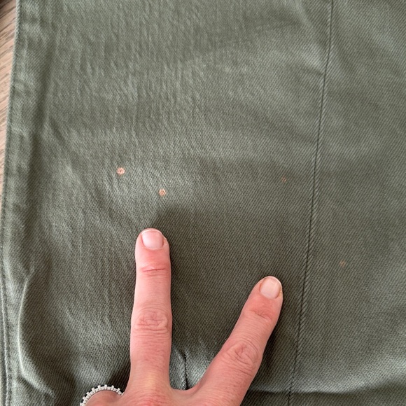 pistola Olive Utility Wide-Leg Trousers - Picture 4 of 6